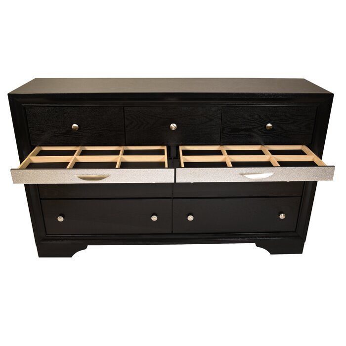 Matrix 7-Drawer Wood Veneer Dresser