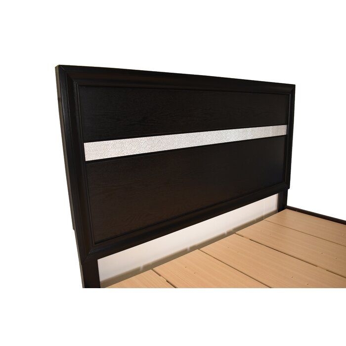 Matrix Wood Veneer Bed with Storage Drawers
