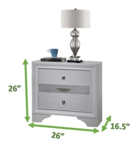 Naima Nightstand - National Furniture