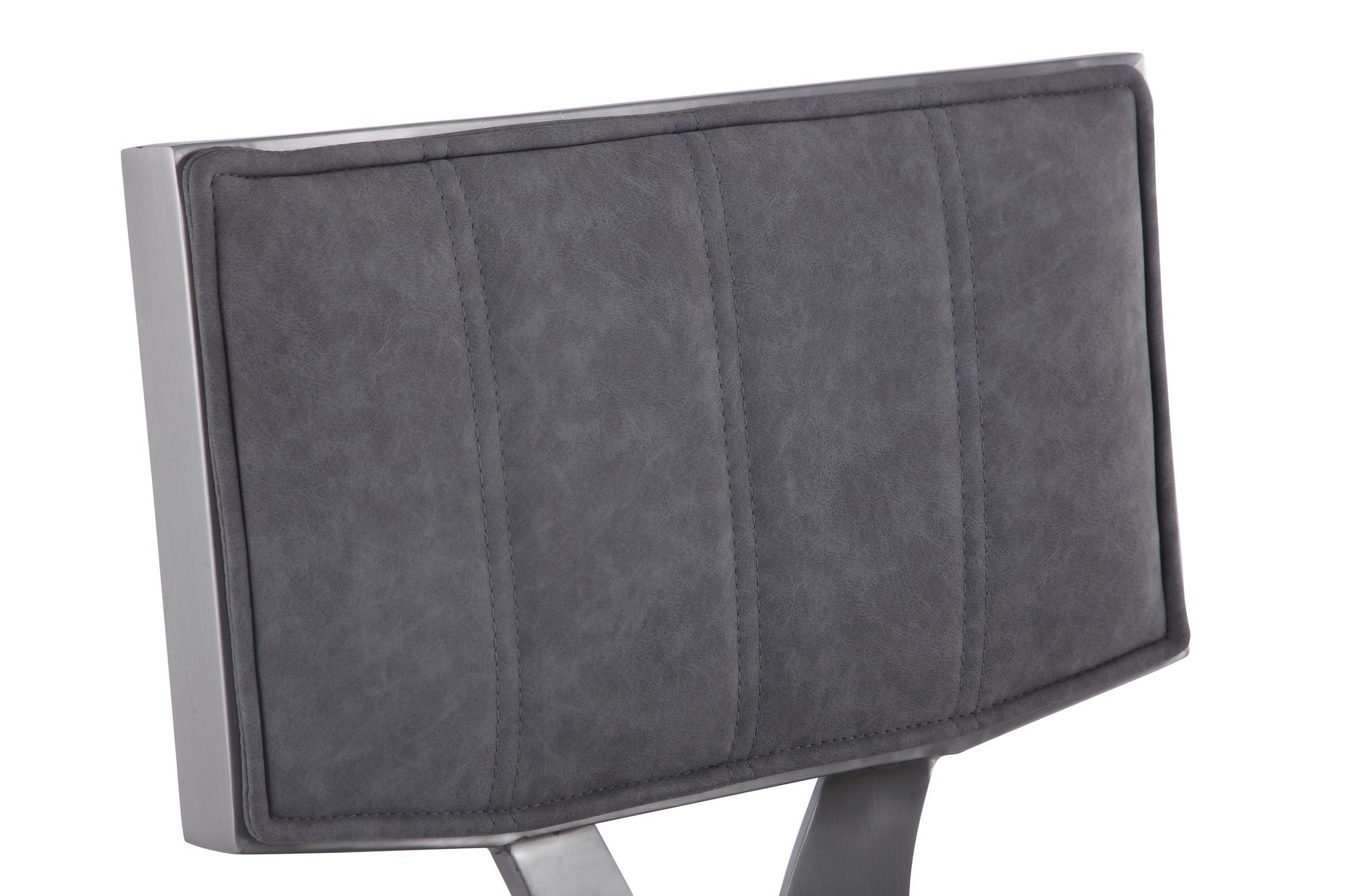 Mavis Mid-century Modern PU Side Chair w/Floating Back