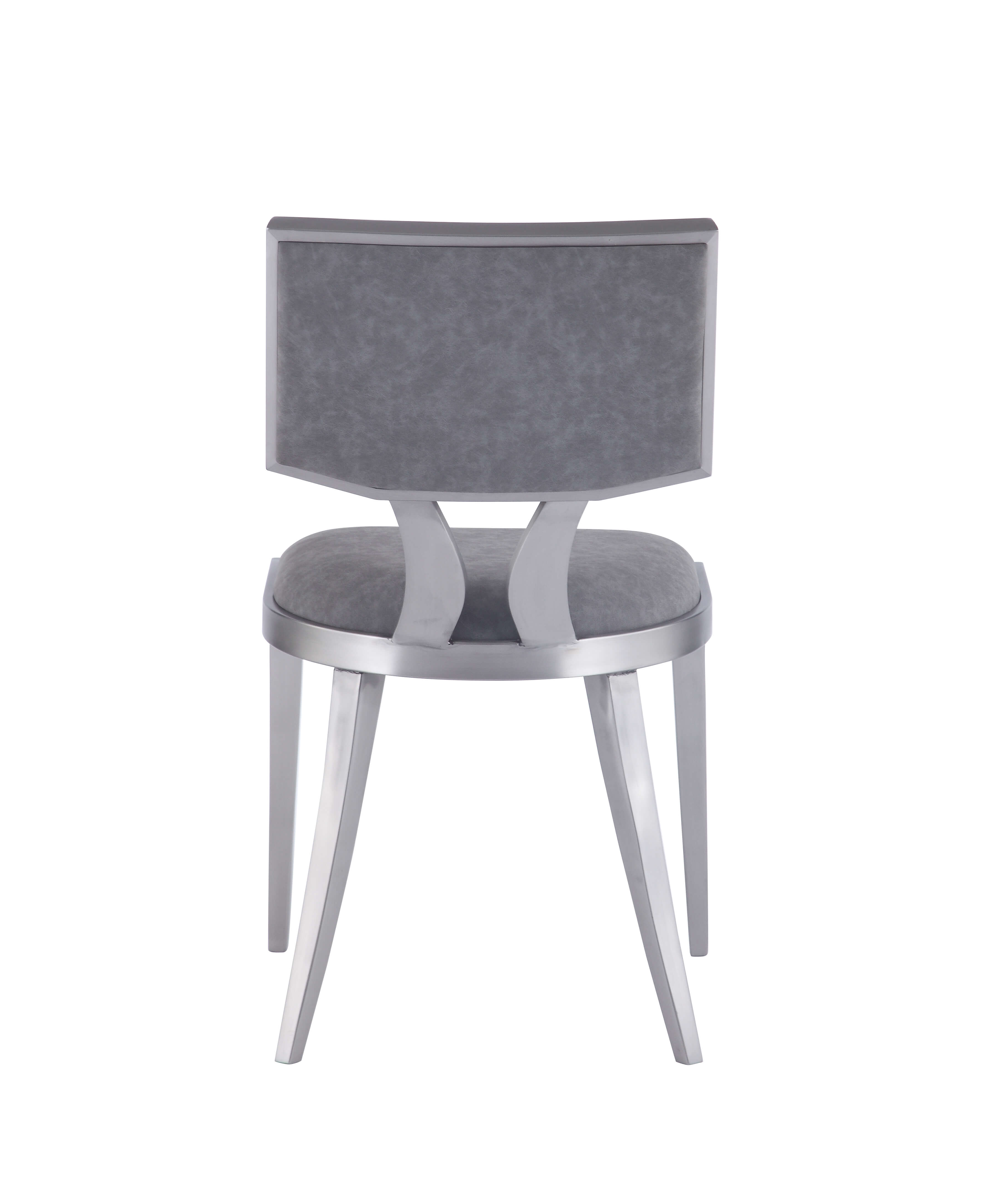 Mavis Mid-century Modern Fabric Side Chair w/Floating Back