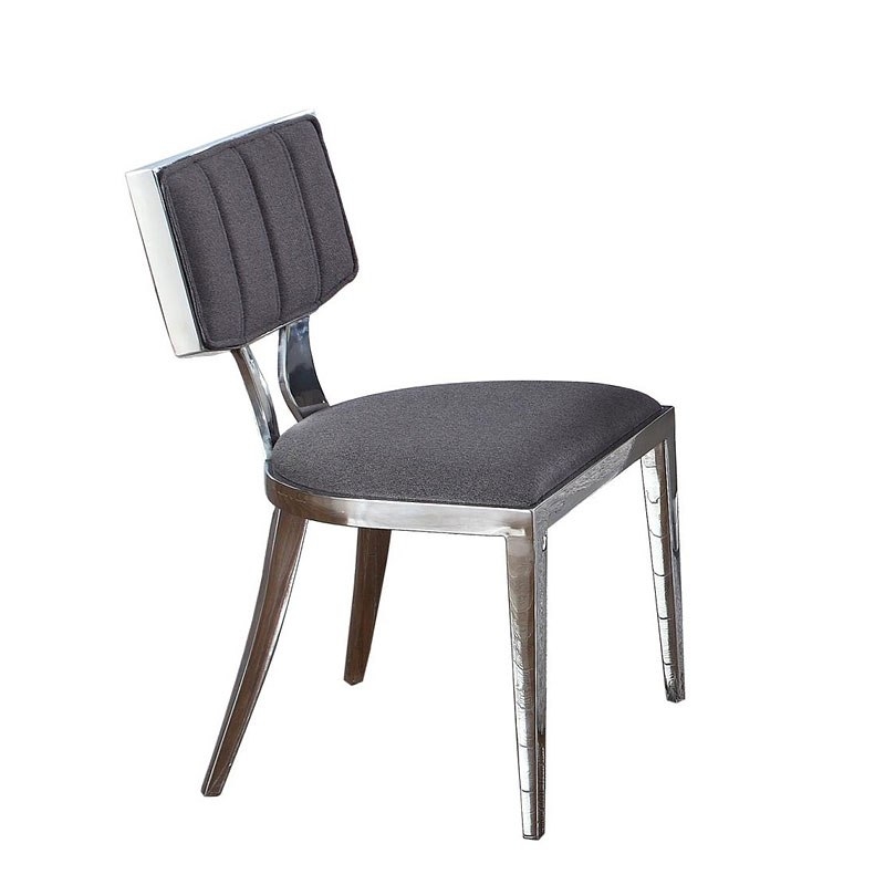 Mavis Mid-century Modern Fabric Side Chair w/Floating Back