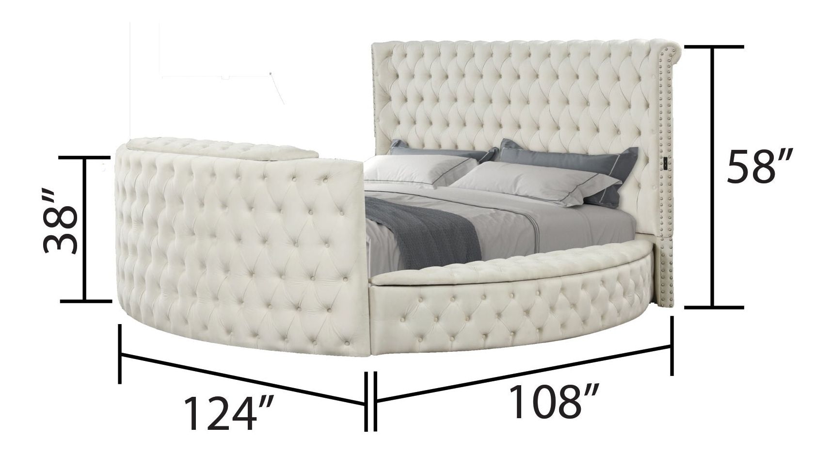Circle Bed Frame