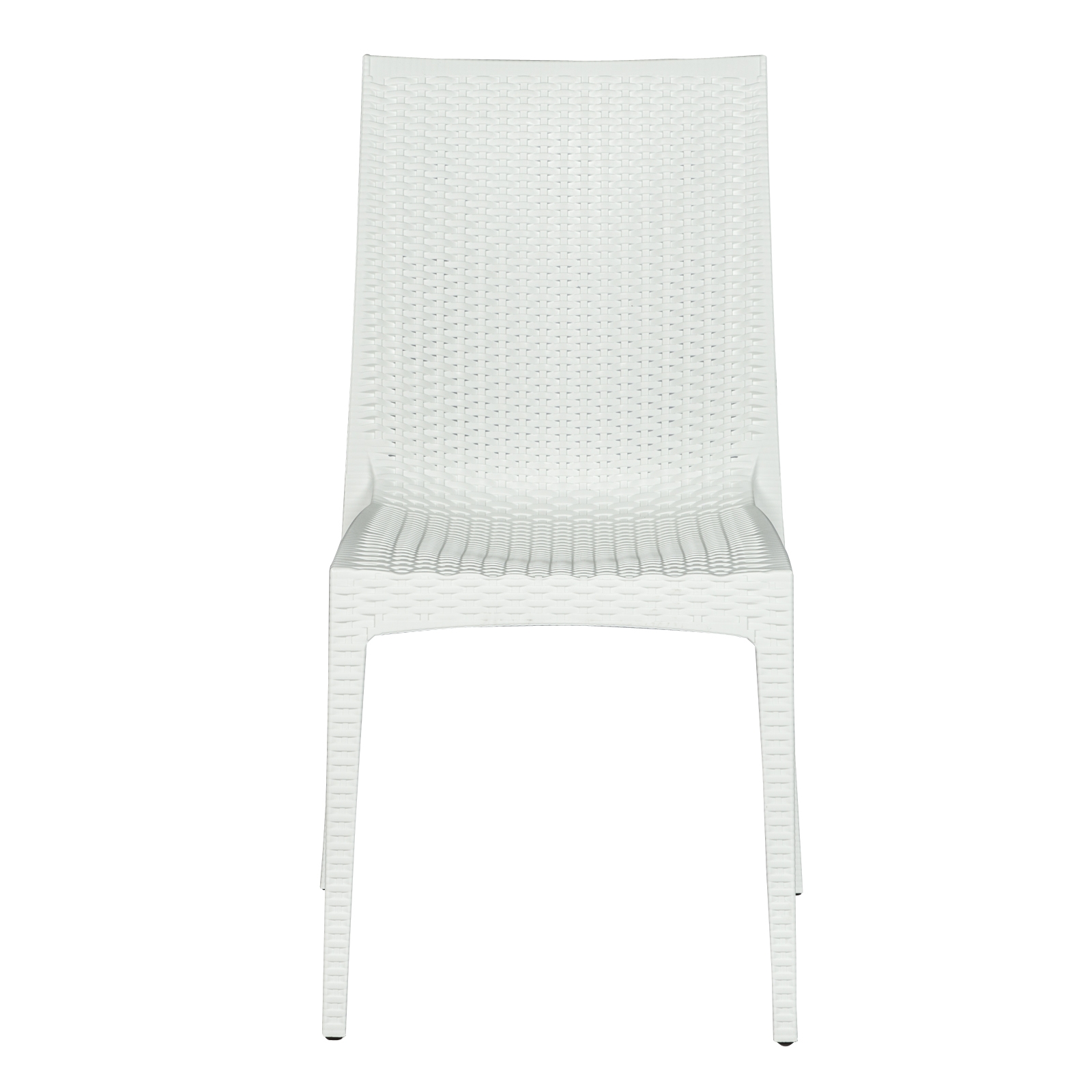 Mace Outdoor Polypropylene Dining Chair (Set of 2)