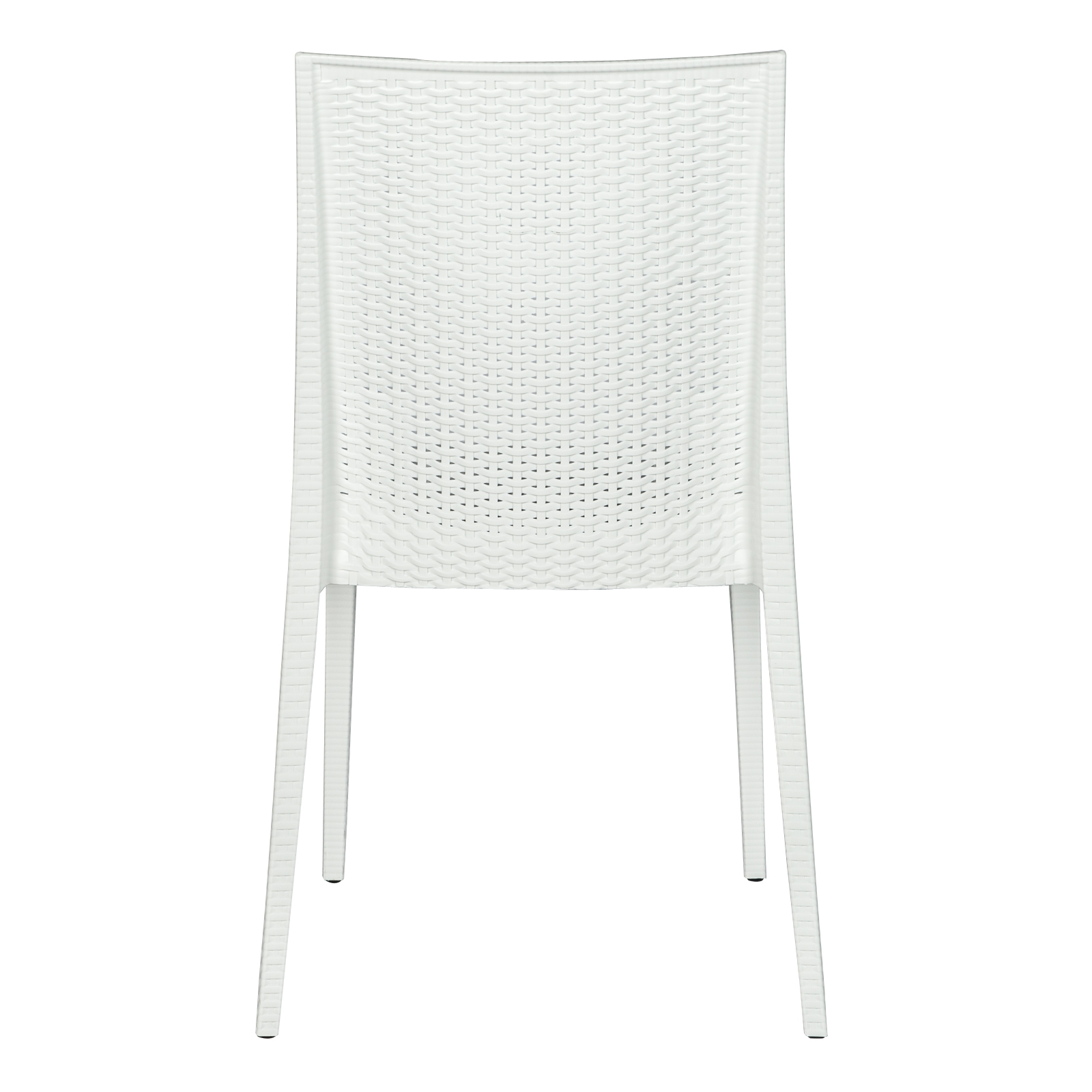 Mace Outdoor Polypropylene Dining Chair (Set of 2)