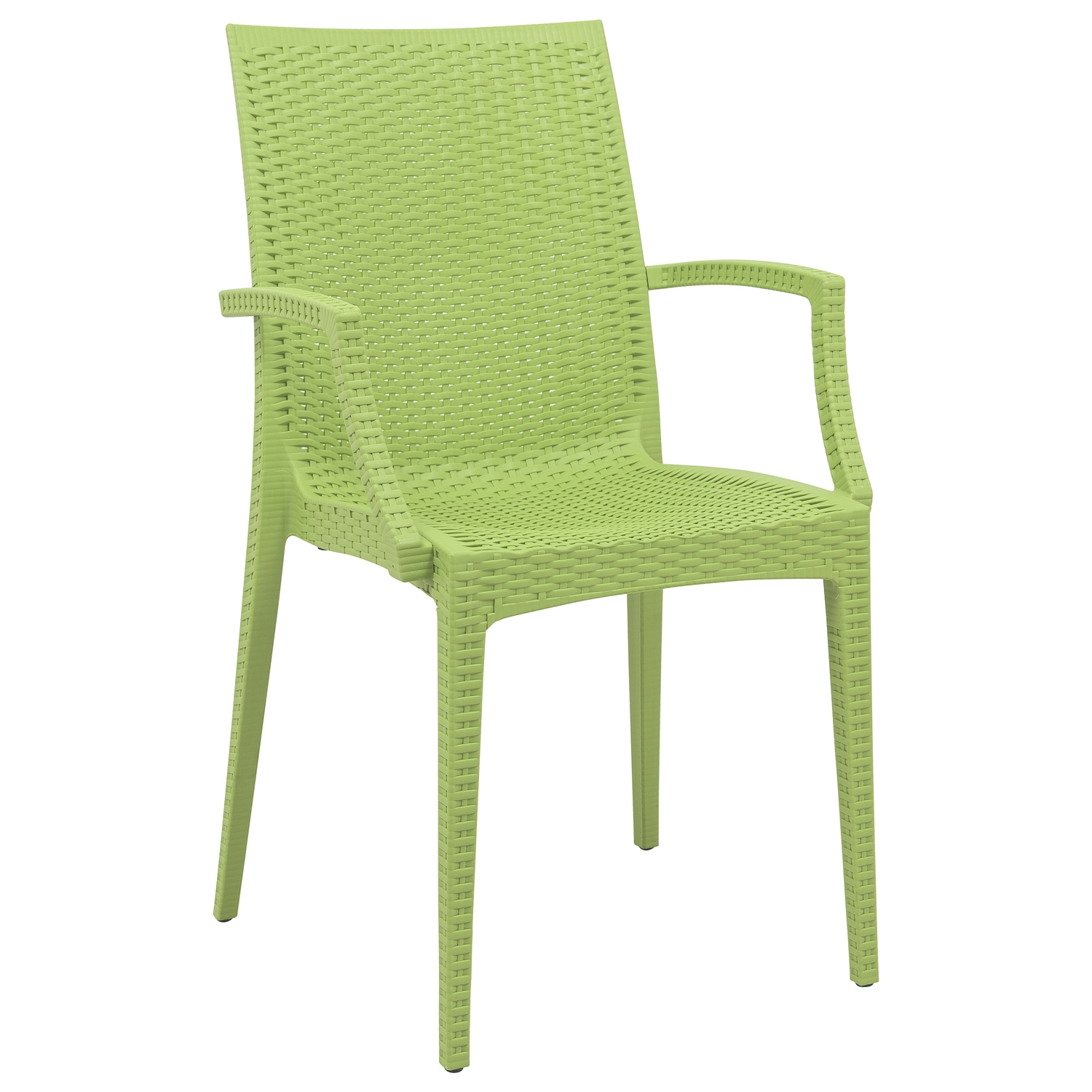 Mace Outdoor Polypropylene Dining Arm Chair