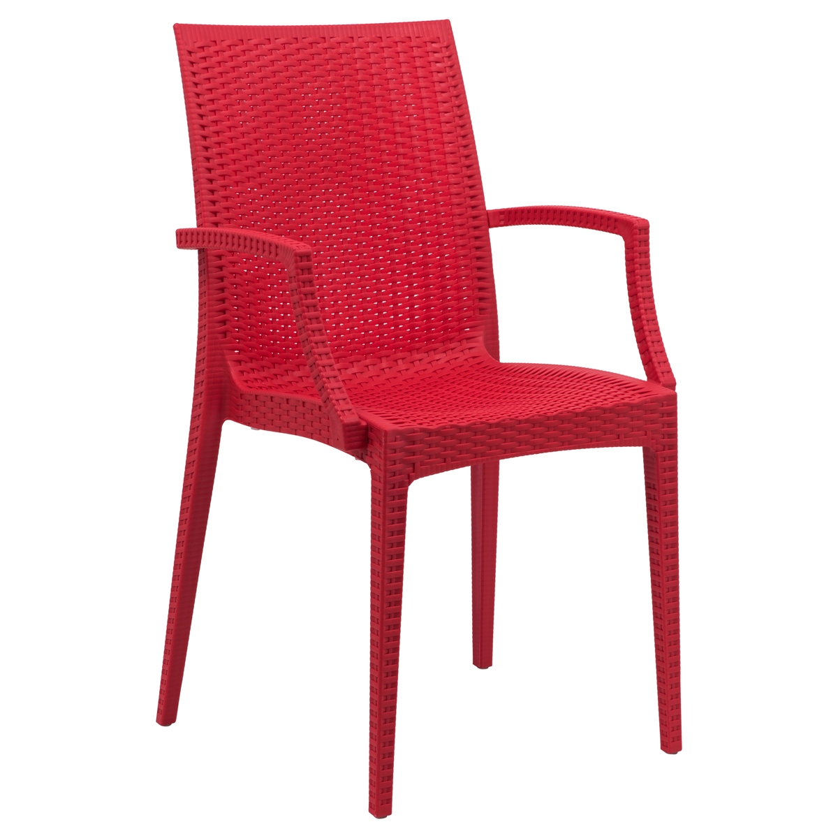 Mace Outdoor Polypropylene Dining Arm Chair