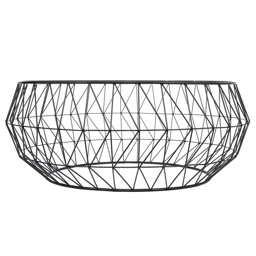 Malibu Round Glass Coffee Table