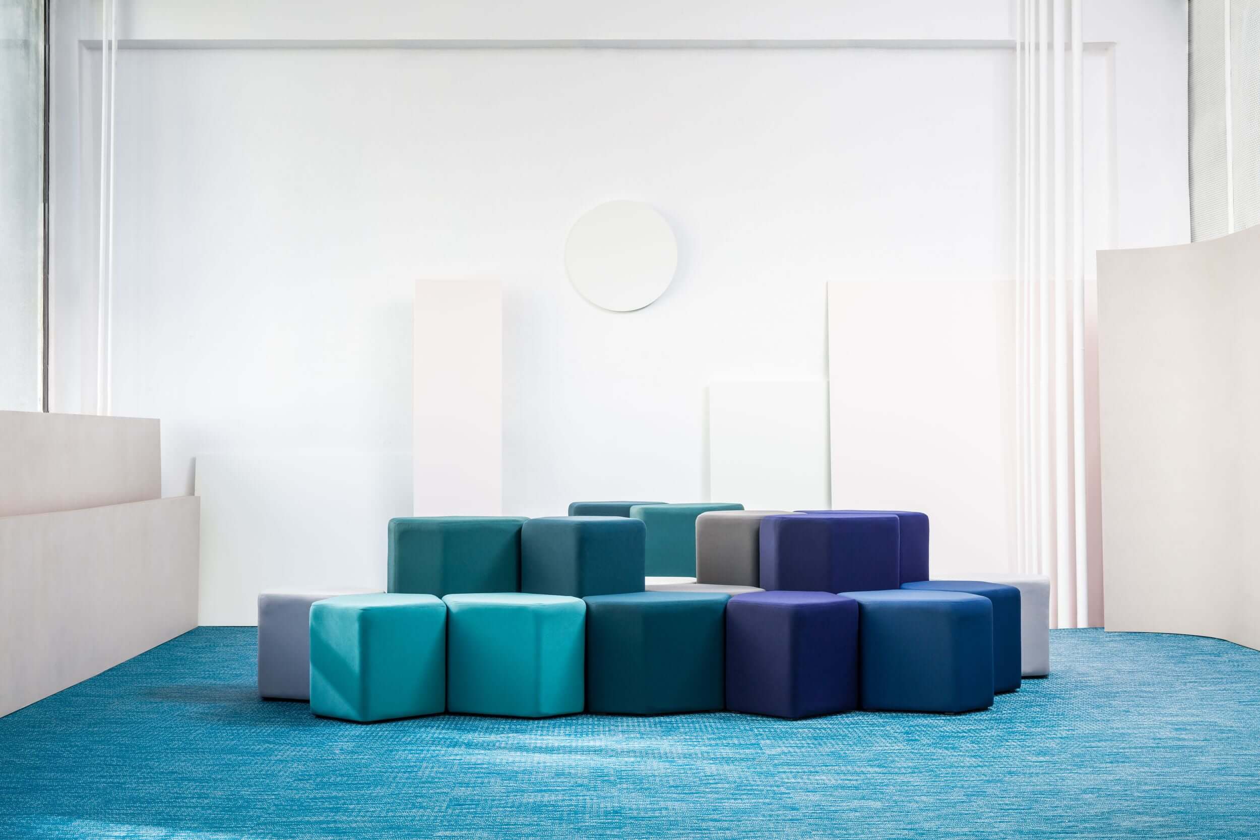 Bazalto Office Pouf by MDD