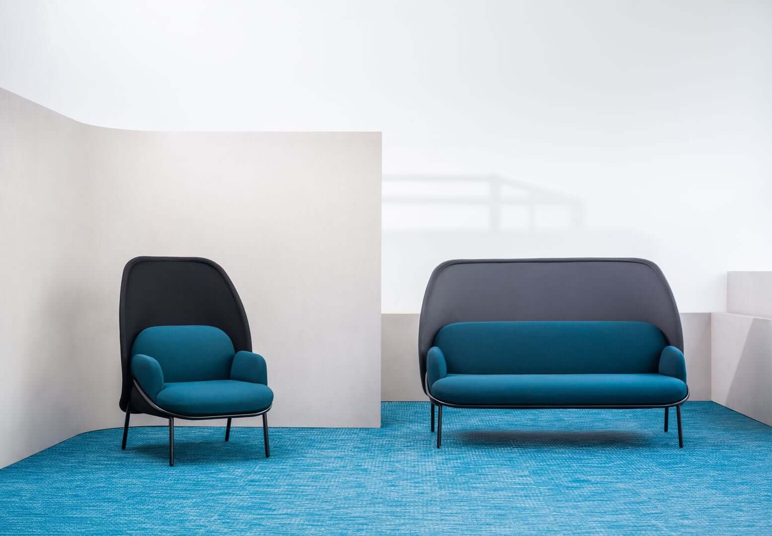 Mesh Medium Back Sofa