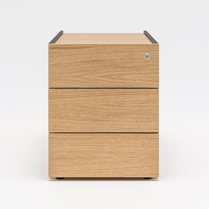 Viga Office Lockable Pedestal w/Drawers