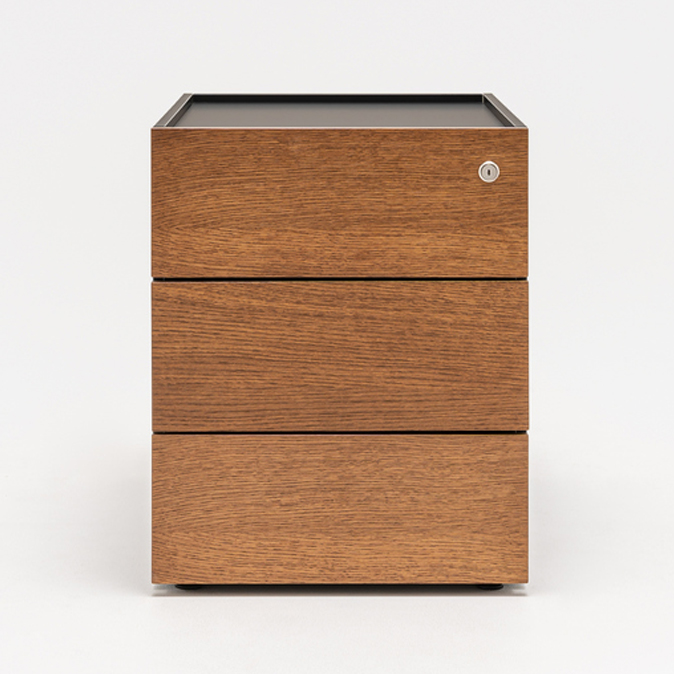 Viga Office Lockable Pedestal w/Drawers
