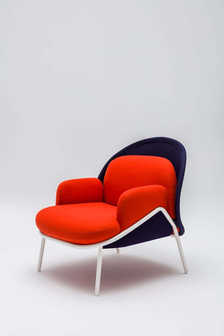 Mesh Low Back Lounge Chair