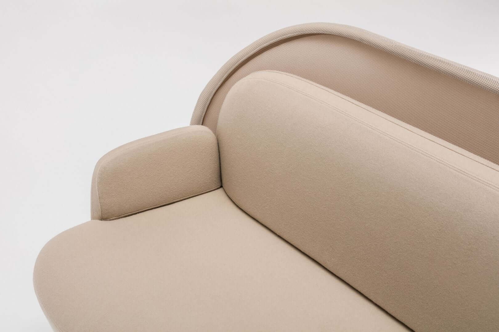 Mesh Low Back Sofa