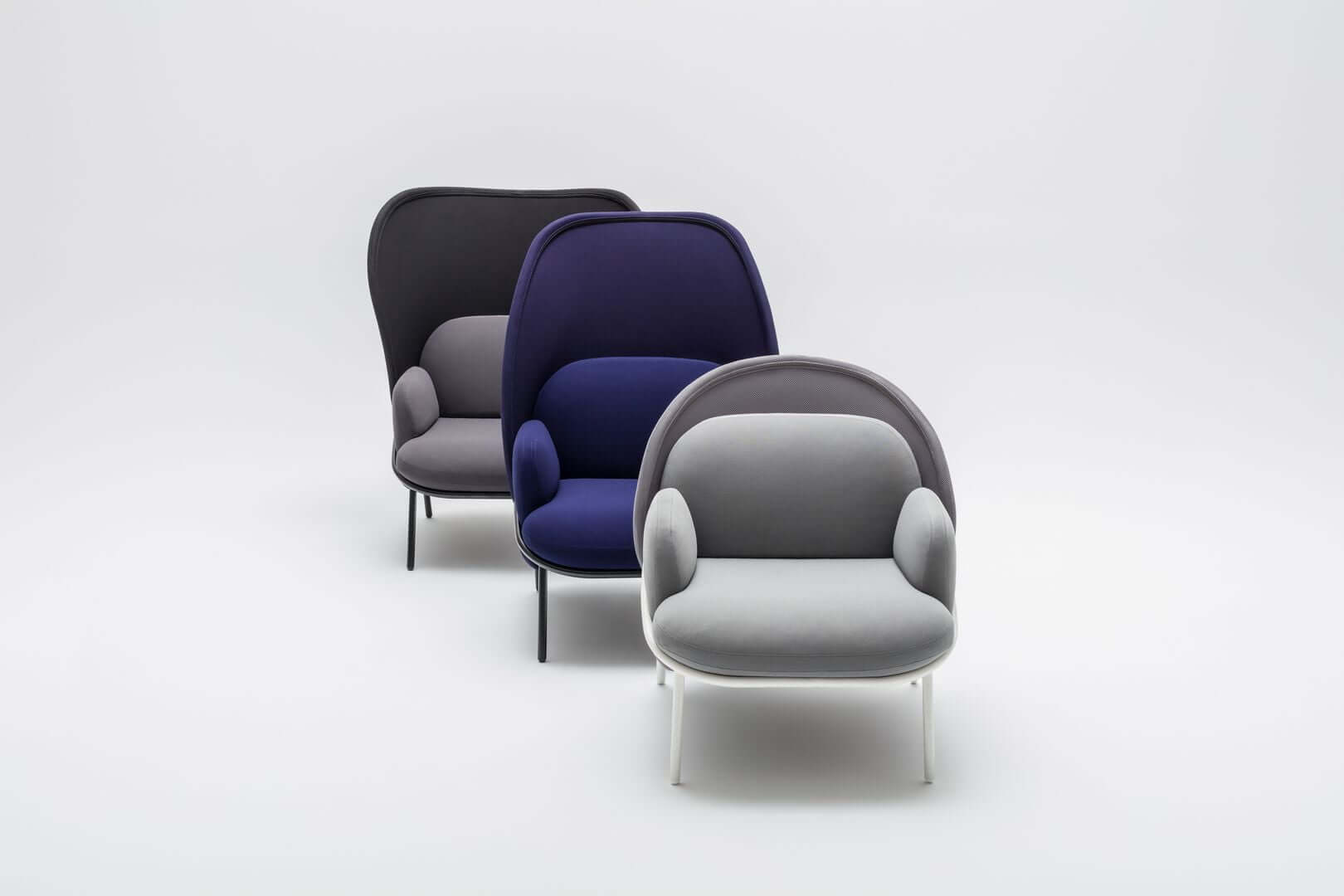Mesh Low Back Lounge Chair