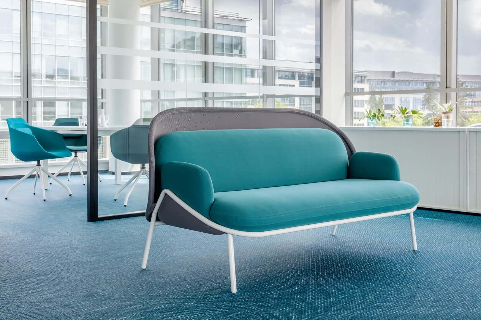 Mesh Low Back Sofa