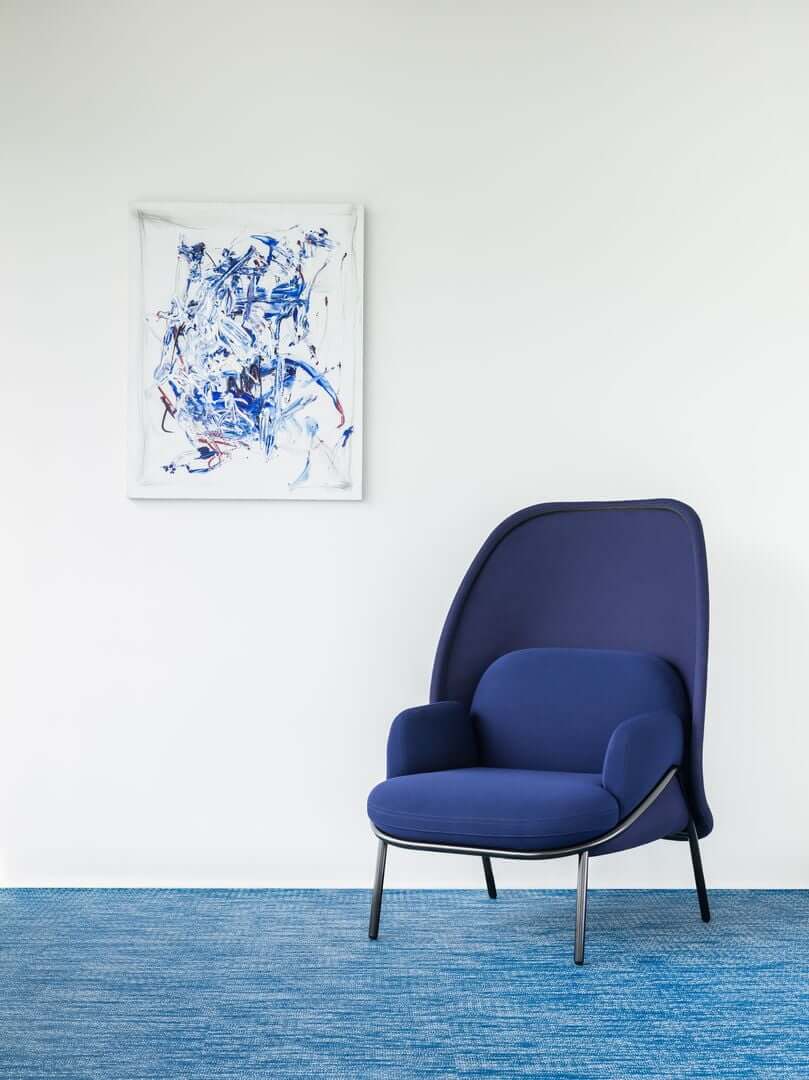 Mesh Medium Back Lounge Chair