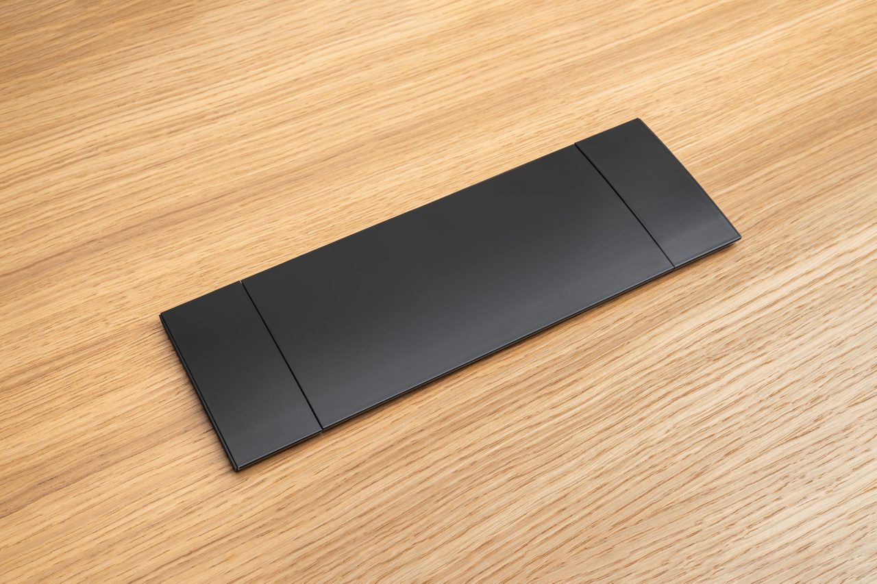 Viga Office Melamine/Veneer High Table, H43.3"