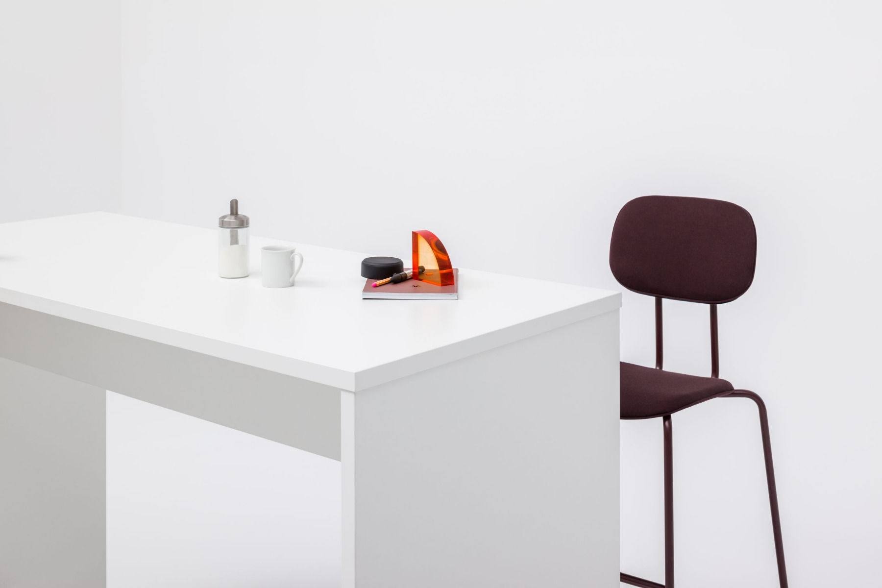 MDD Rectangular Office High Table w/Panel Legs