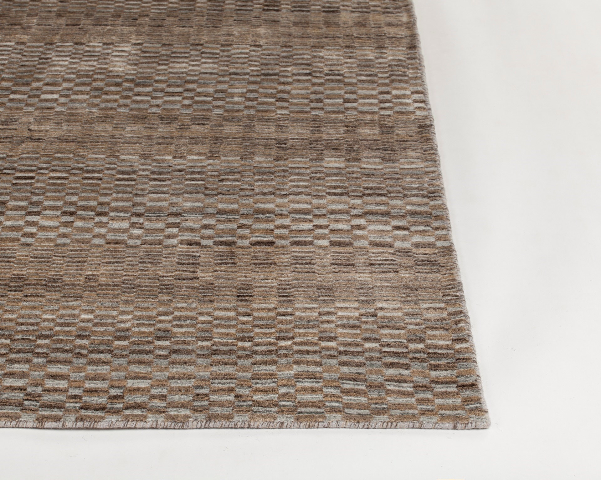 Melina Viscose/Wool Rectangular Handmade Rug