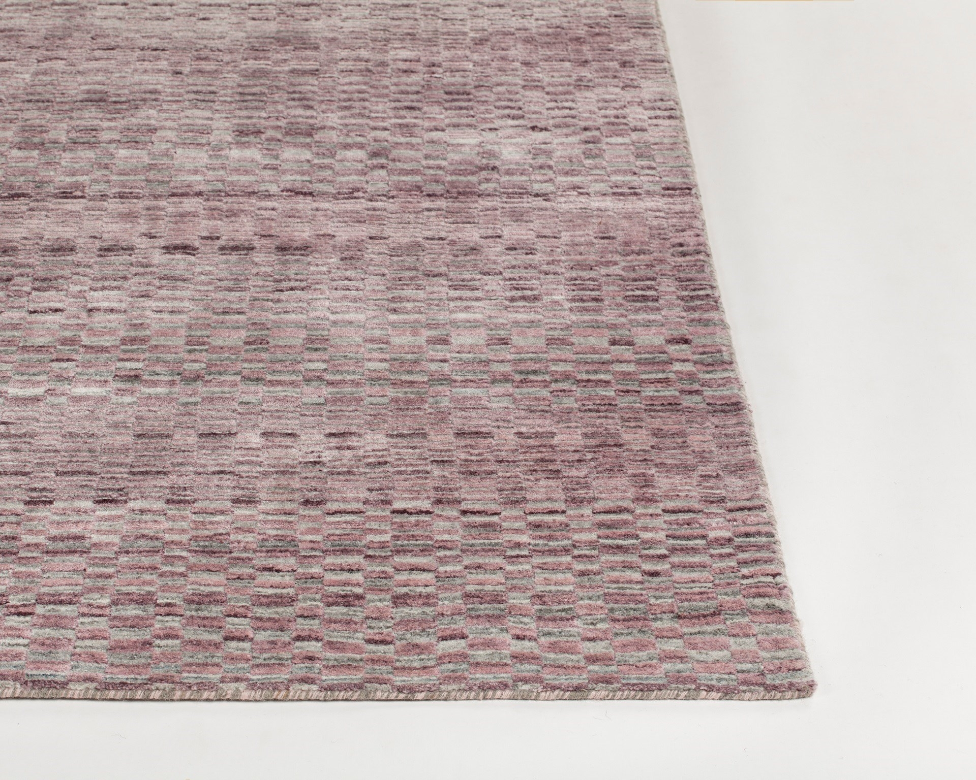 Melina Viscose/Wool Rectangular Handmade Rug, 7'9" x 10'6"