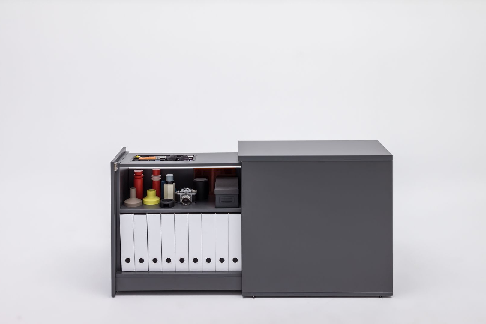 Standard KCN81L Cargo Pedestal w/Handle, Left by MDD Office Furniture