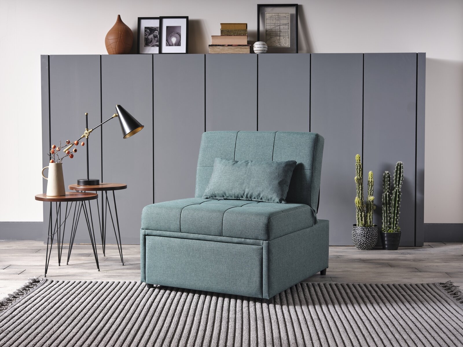 Mello Fabric Pull Out Chair In A Box
