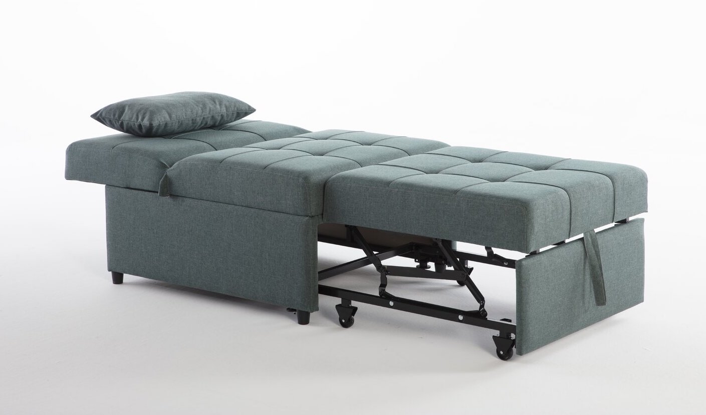 Mello Fabric Pull Out Chair In A Box