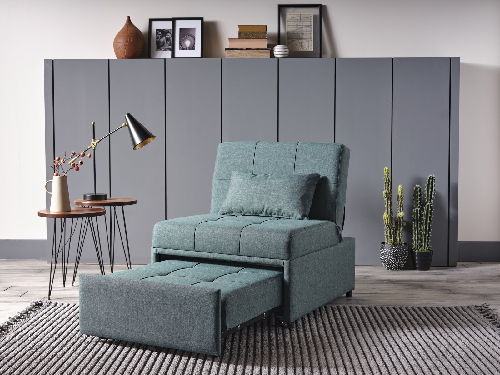 Mello Fabric Pull Out Chair In A Box