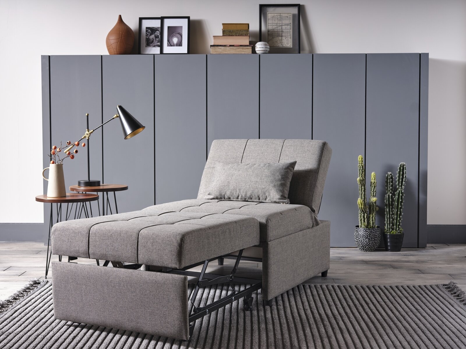 Mello Fabric Pull Out Chair In A Box
