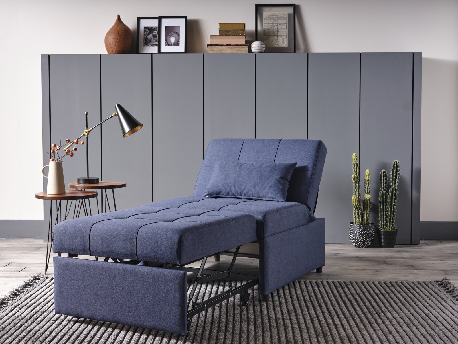 Mello Fabric Pull Out Chair In A Box