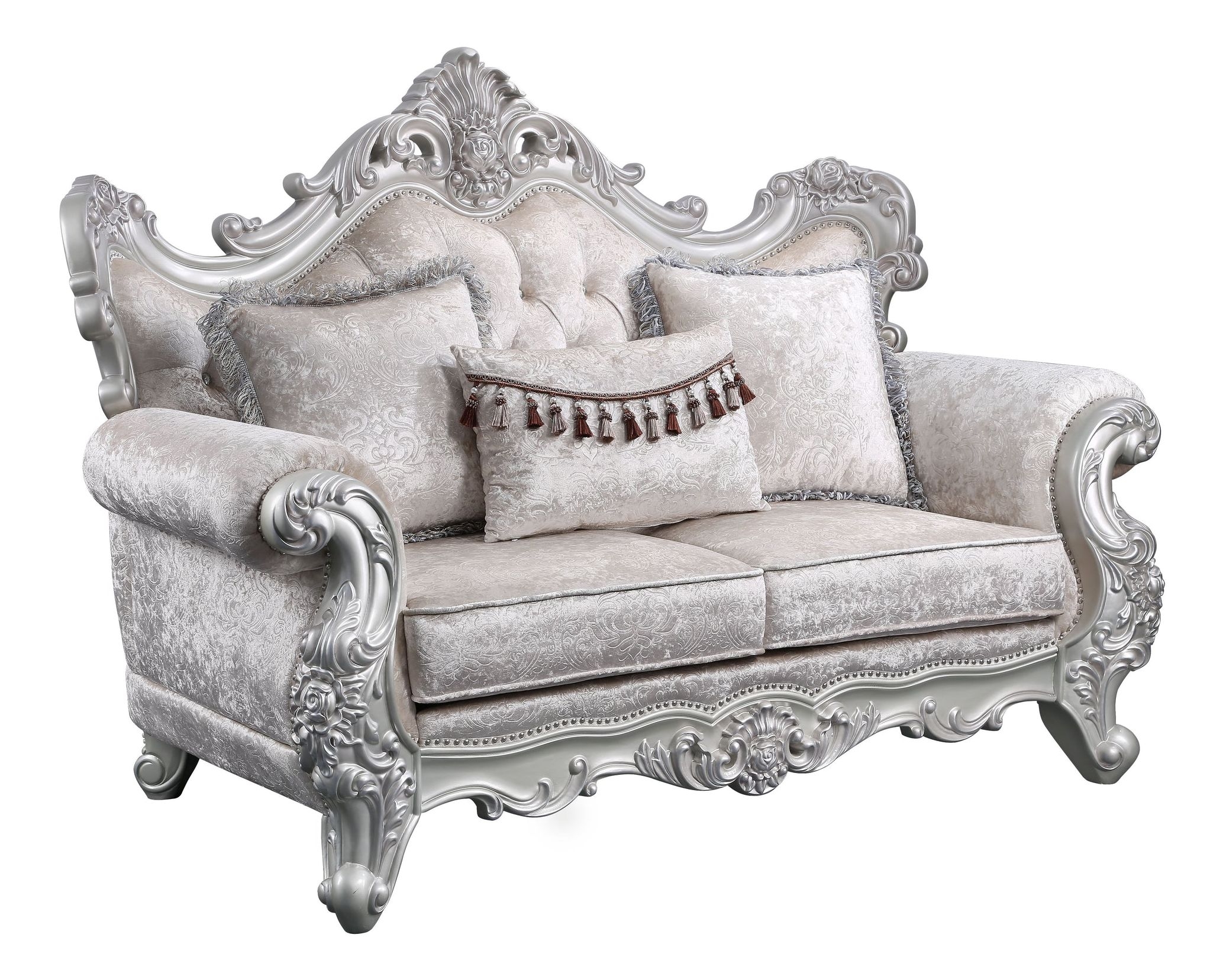 Melrose Fabric Living Room Set
