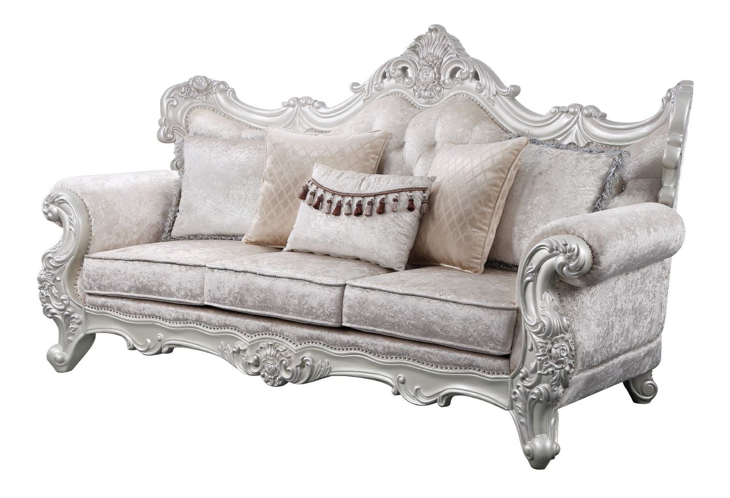 Silver Living Room Seating