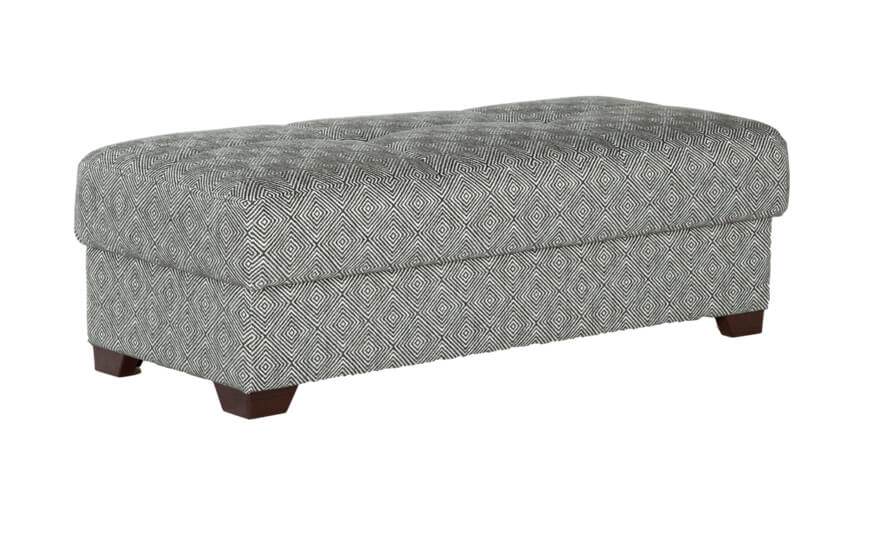Tahoe Fabric Storage Ottoman