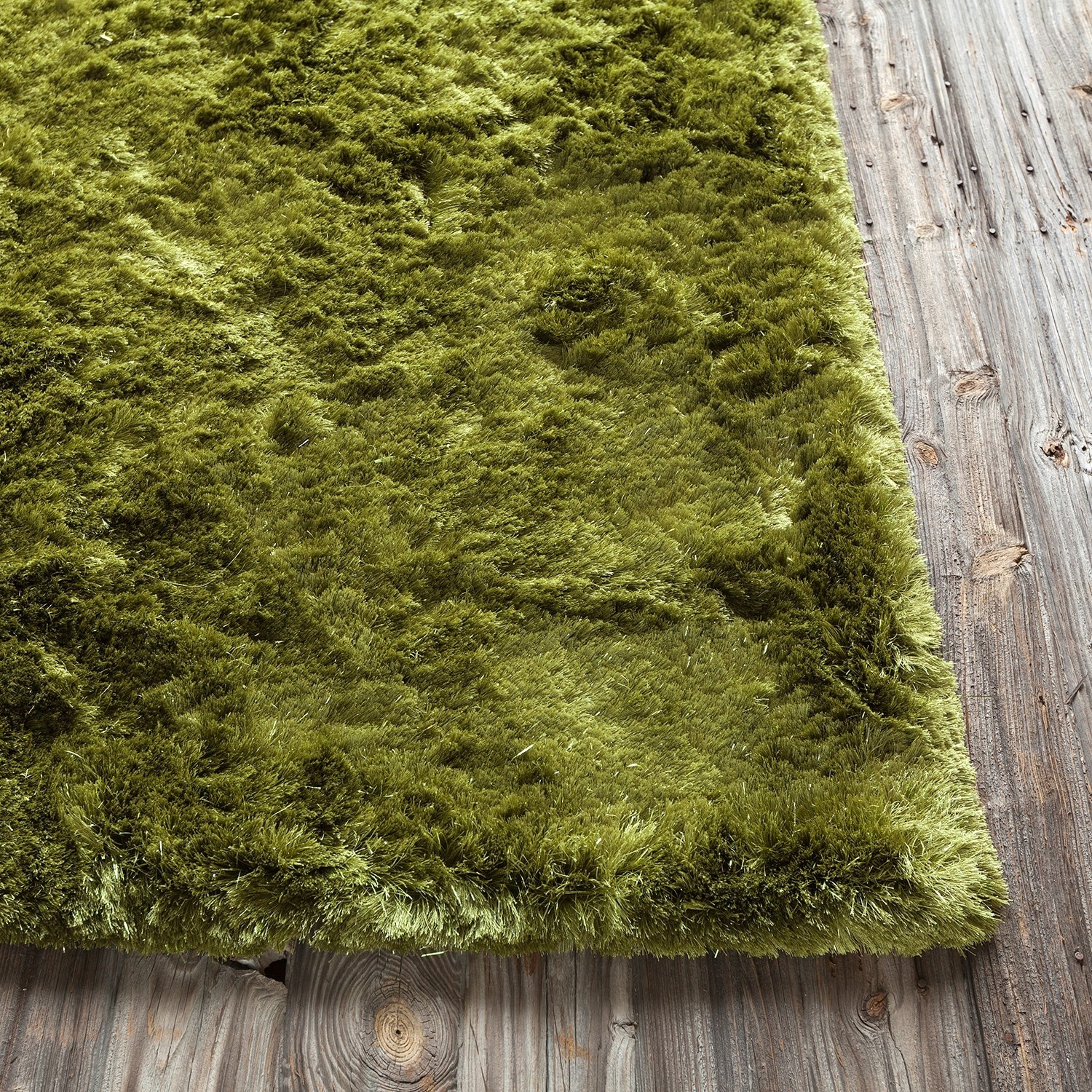 Mercury Polyester Rectangular Handmade Rug, 9' x 13'