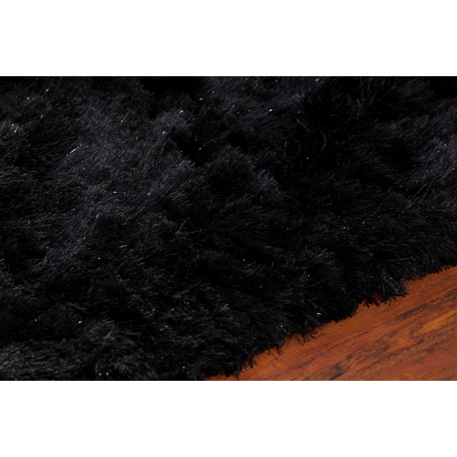 Mercury Polyester Rectangular Handmade Rug, 5' x 7'6"