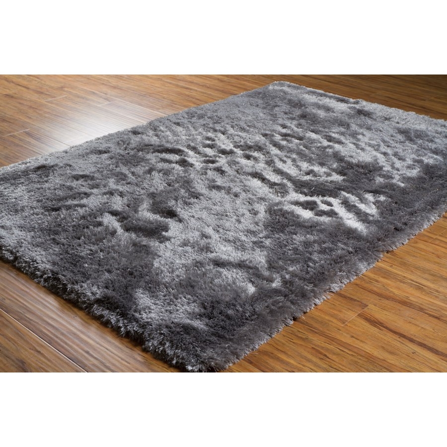 Mercury Polyester Rectangular Handmade Rug, 7'9" x 10'6"
