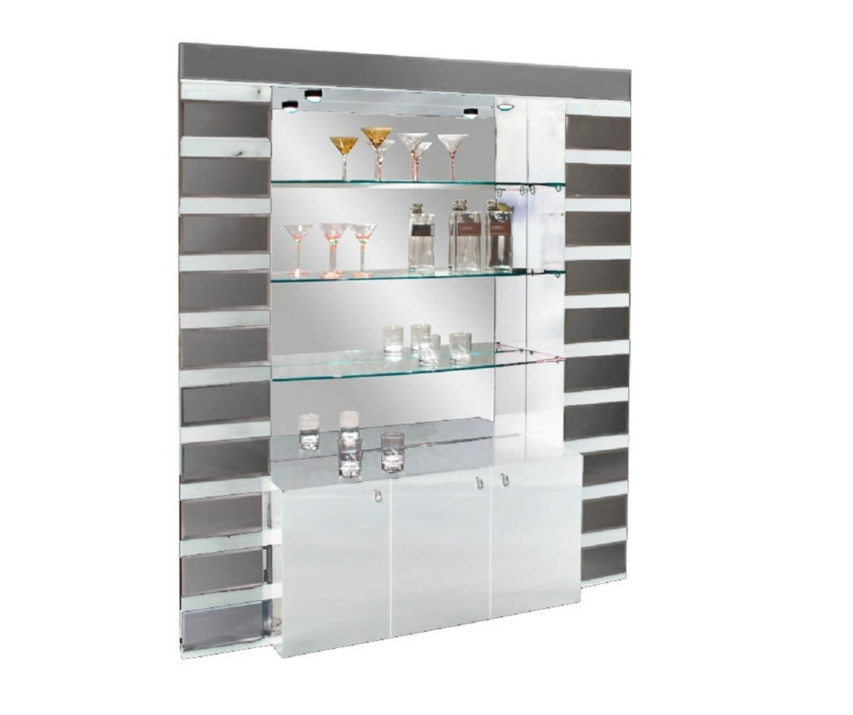 Mera Lacquer Bar Corner by Sharelle Furnishings