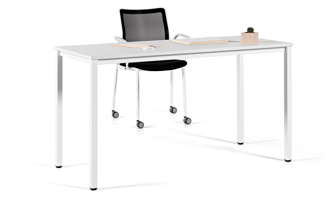 Colectiva Home Office Rectangular Desk, Depth 27 1/4"