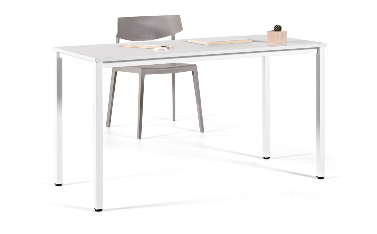 Colectiva Home Office Rectangular Desk, Depth 27 1/4"