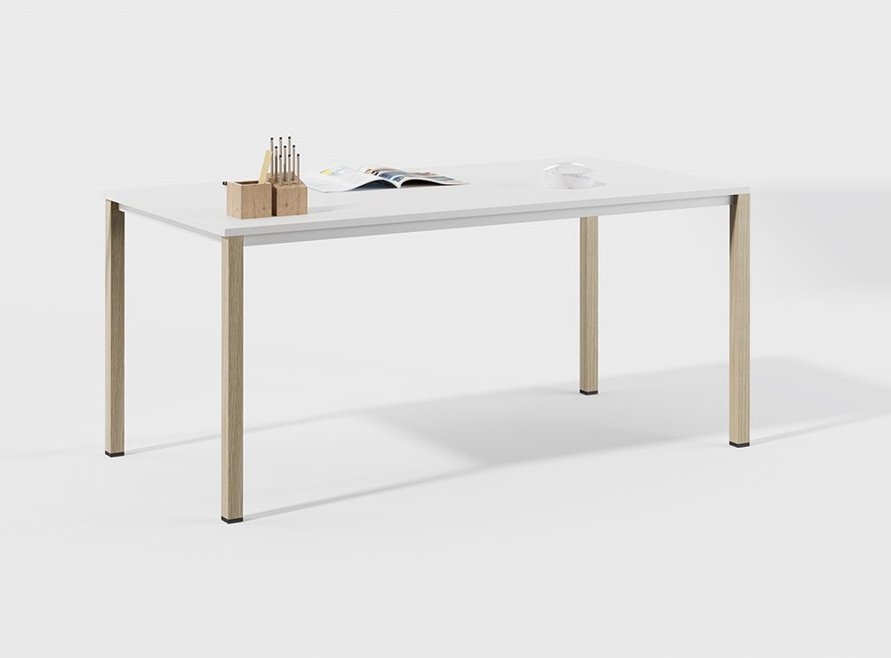 Colectiva Home Office Rectangular Desk, Depth 31 1/2"
