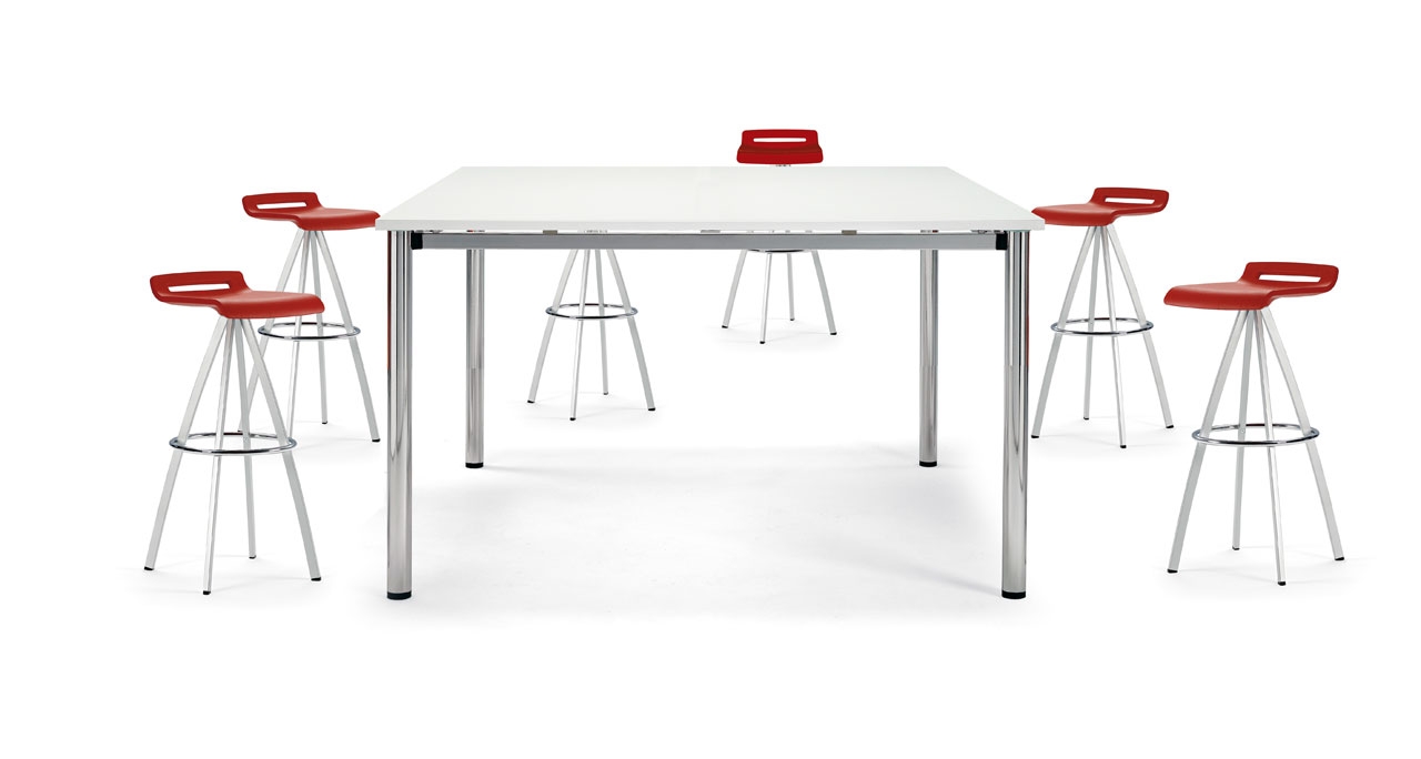 Cool E100 Square High Meeting Table