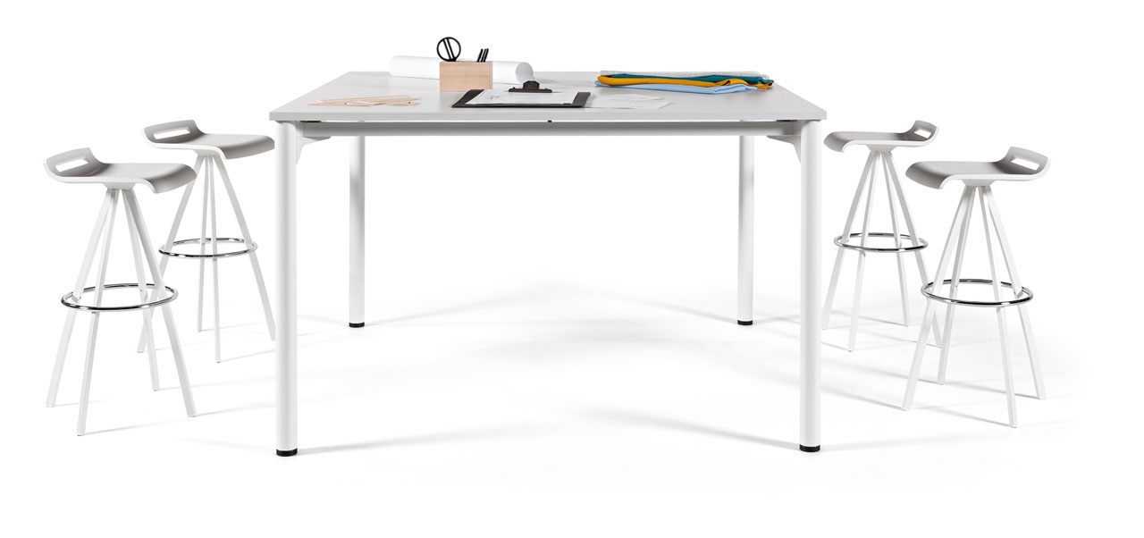 Cool E100 Square High Meeting Table