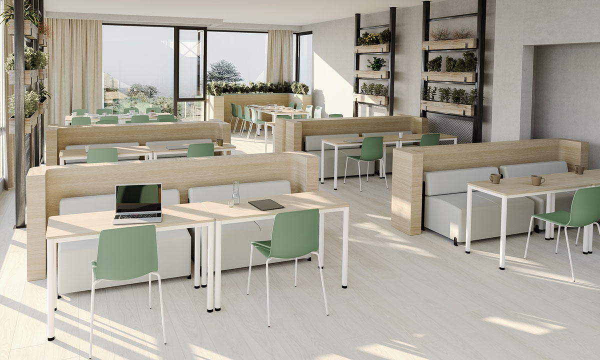 Dynamic 45 Rectangular Home Office Training Table
