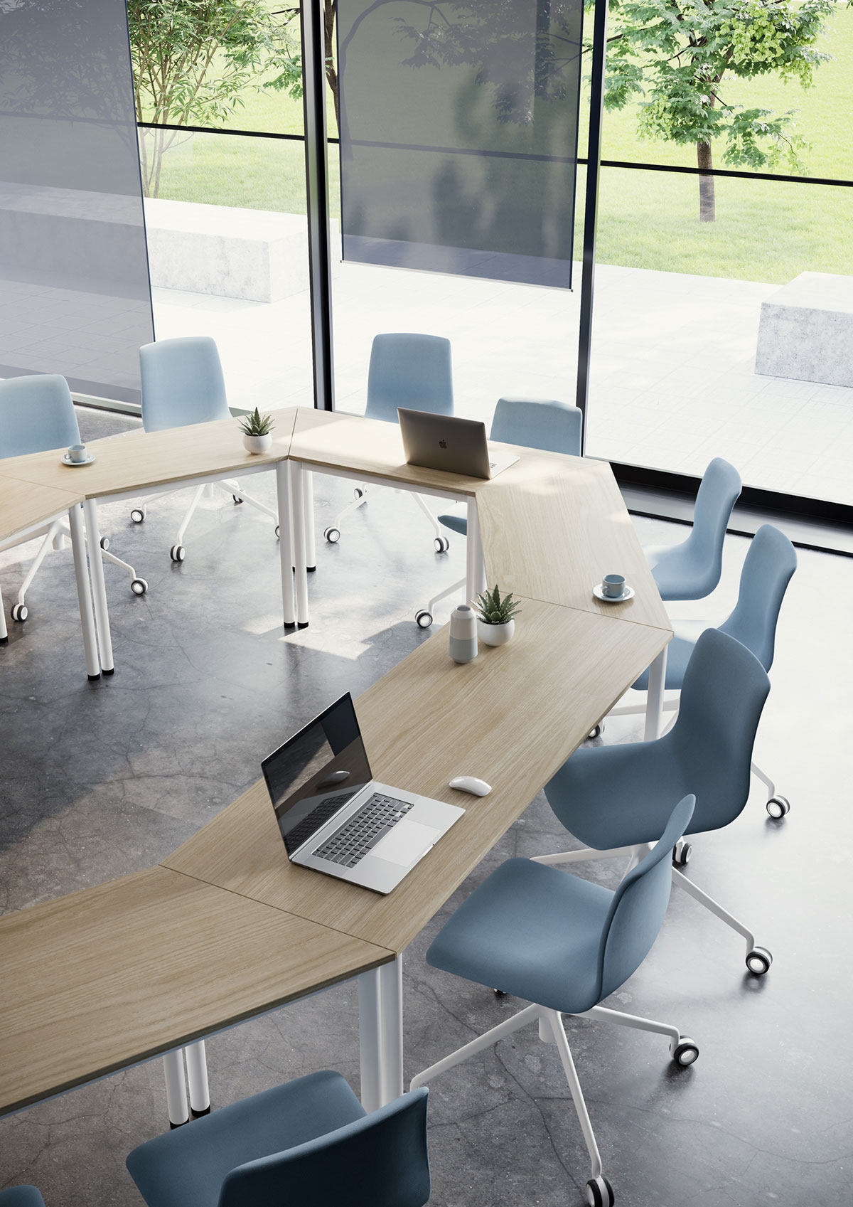 Dynamic 45 Rectangular Conference Office Table