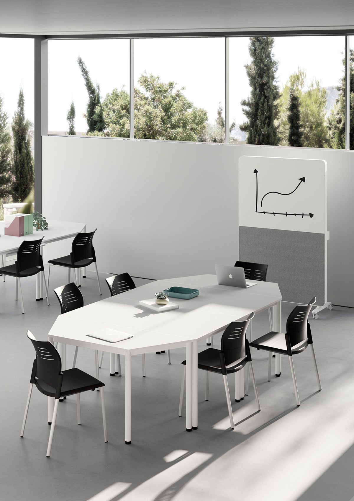 Dynamic 45 Rectangular Conference Office Table
