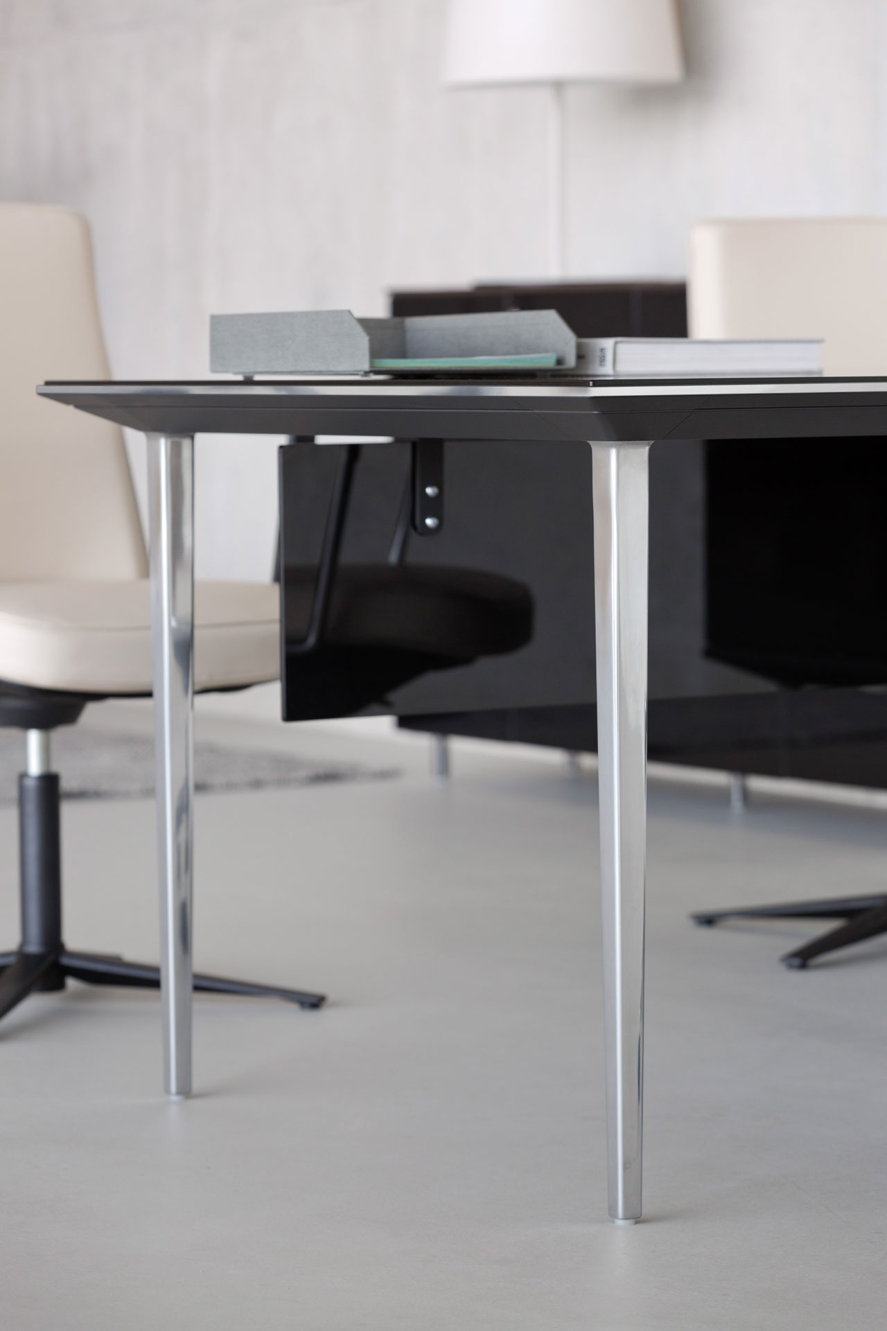 Longo Melamine Office Single Desk