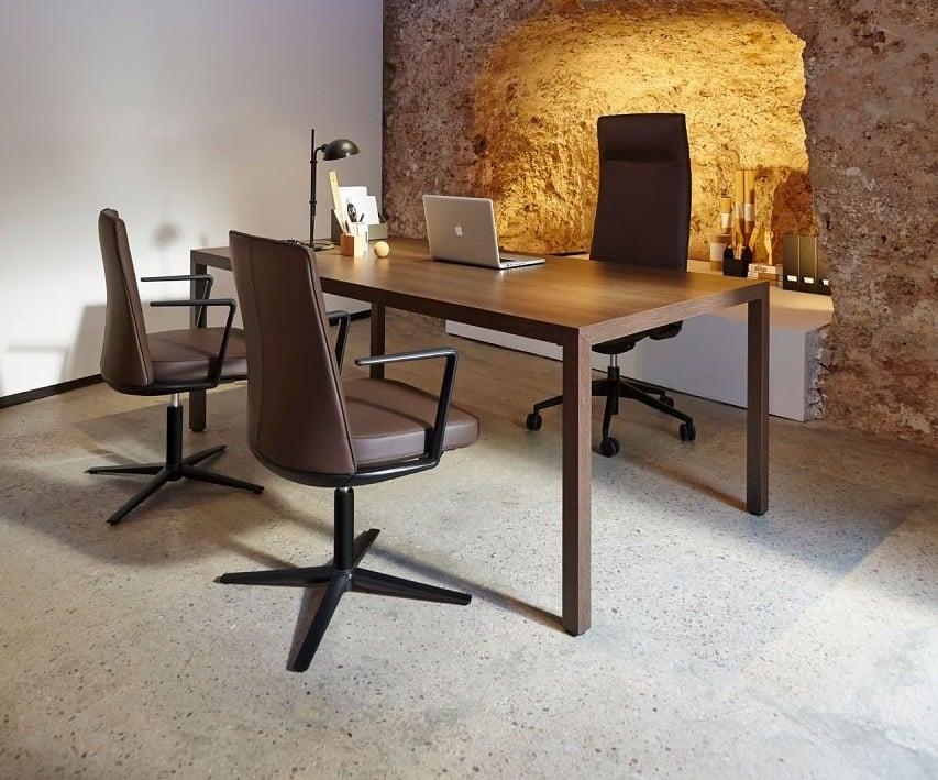 Prisma Melamine Rectangular Single Office Desk
