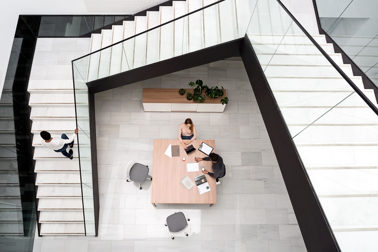 Prisma Melamine High Office Meeting Table