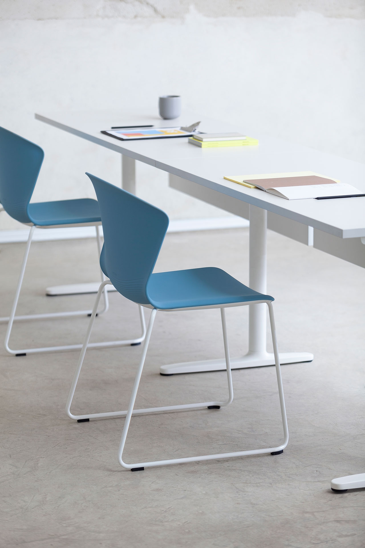 Talent Serie 100 Melamine Office Rectangular Training Desk